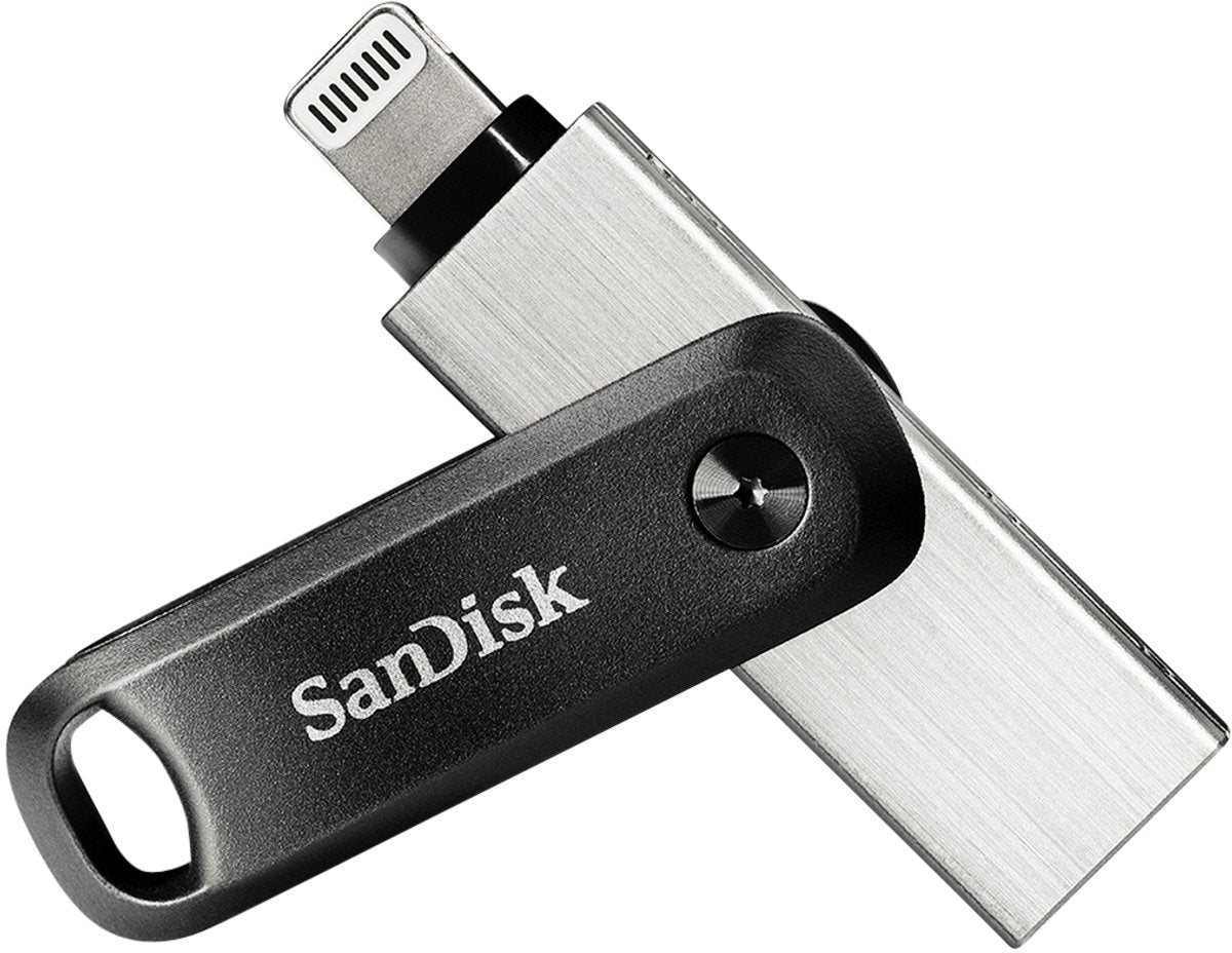 SanDisk iXpand Flash Drive Go 128GB USB 3.0 Lightning iPhone iPad USB-stick