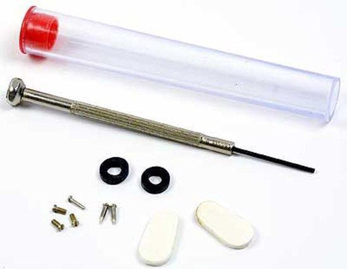 Complete 10-Delige Bril Reparatieset - Precisie Schroevendraaier voor Brilonderhoud