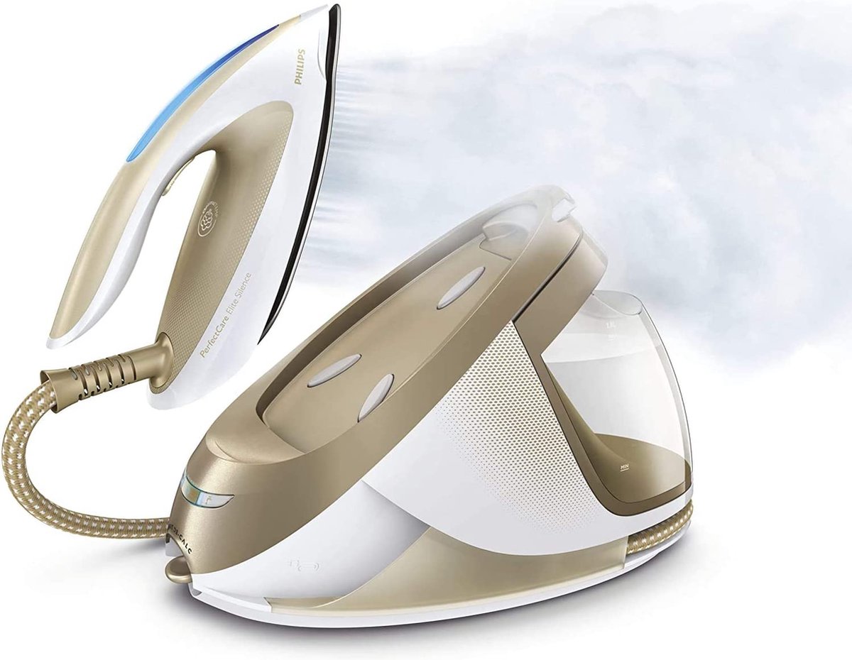 Philips PerfectCare Elite Stoomgenerator GC9642/60 - Stil, Krachtig, Lichtgewicht Strijkijzer