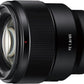Sony FE 85mm f/1.8 Prime Lens: Ideaal voor Portretten en Productfotografie met Prachtige Bokeh