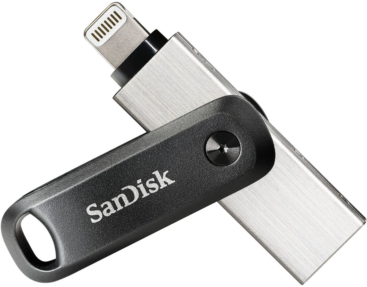 SanDisk iXpand Flash Drive Go 128GB USB 3.0 Lightning iPhone iPad USB-stick