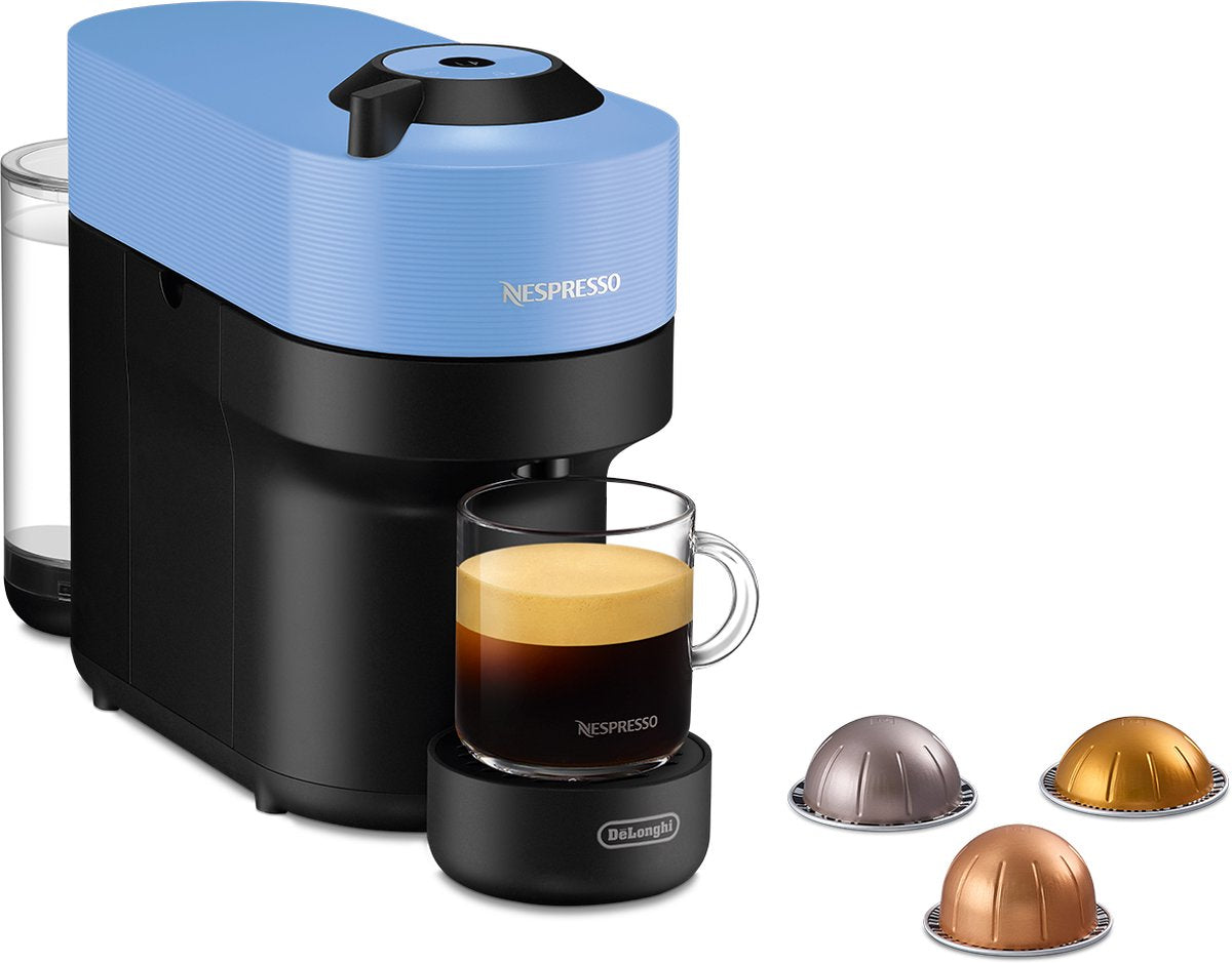 De'Longhi Nespresso Vertuo Pop Koffiecupmachine Blauw | Centrifusion | Smart Connectiviteit