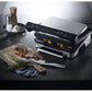 WMF Profi Plus Contact Grill Perfection - RVS - 2180W - Automatische Kooksensor