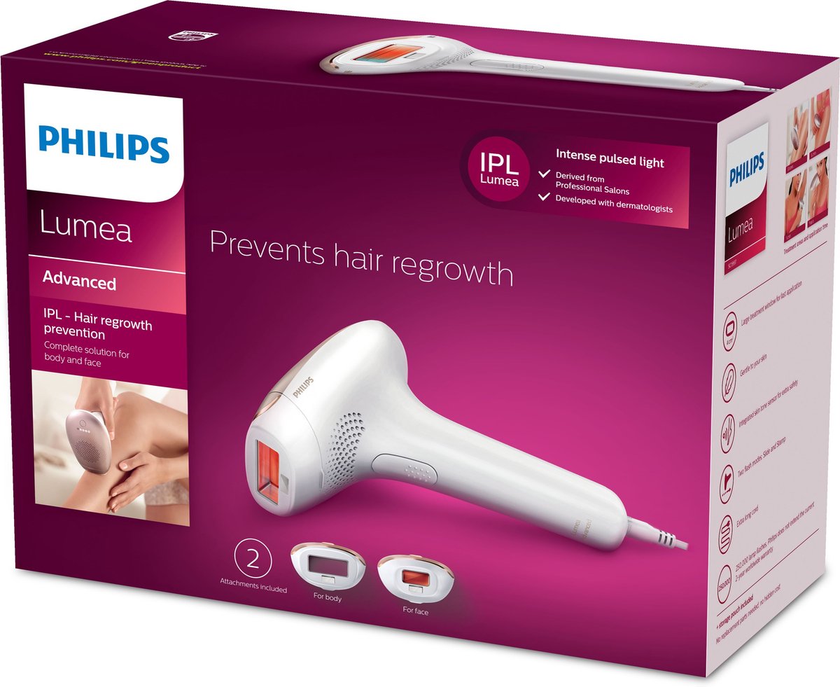 Philips Lumea Advanced SC1997/00 IPL: Effectieve Ontharing voor Thuisgebruik