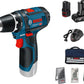 Bosch Professional 12V Accuboormachine GSR 12V-15: Krachtig, Compact, Compleet Kit