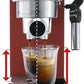 De'Longhi Dedica Style EC685.R Compacte Pistonmachine Rood voor Perfecte Espresso