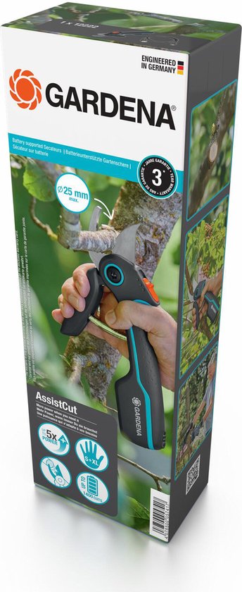 GARDENA AssistCut Accu Snoeischaar 25mm