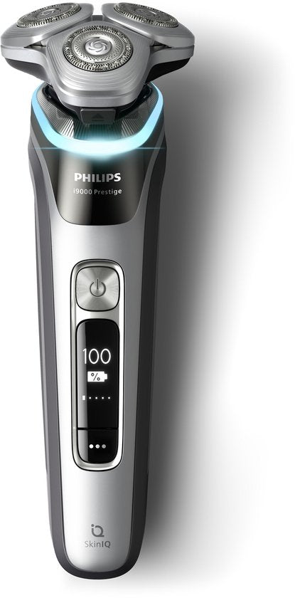 Philips i9000 Prestige Elektrisch Scheerapparaat Mannen: Ultraglad Zilver, Nat & Droog