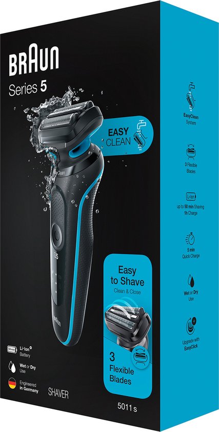 Braun Series 5 Elektrisch Scheerapparaat 51-M1000S Zwart