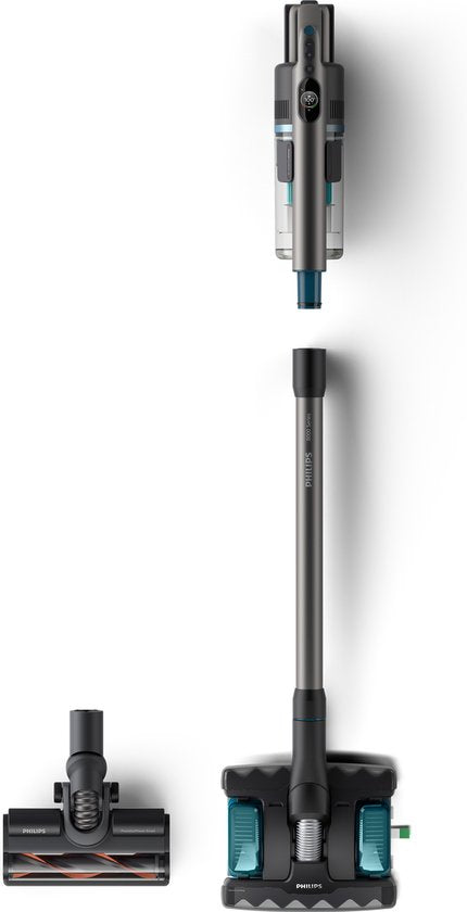 Philips 8000 Series Steelstofzuiger met Dweilfunctie XC8055/01 Draadloos Deep Petrol