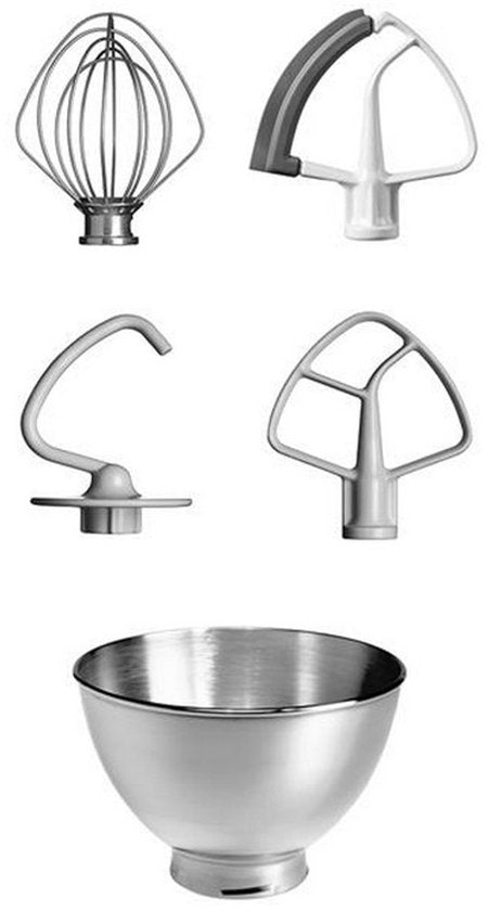 KitchenAid Artisan 5KSM175PS Keukenmachine 300W 4.8L