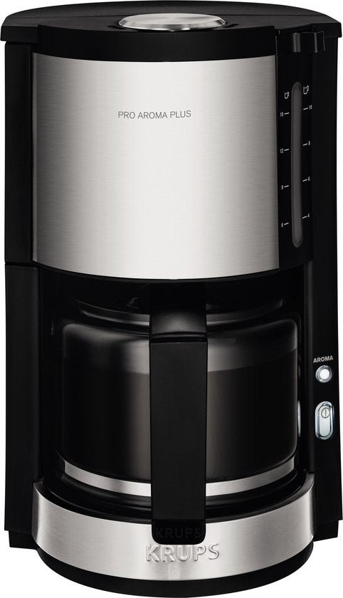 Krups Pro Aroma Plus KM3210 Filterkoffiezetapparaat Glazen Kan