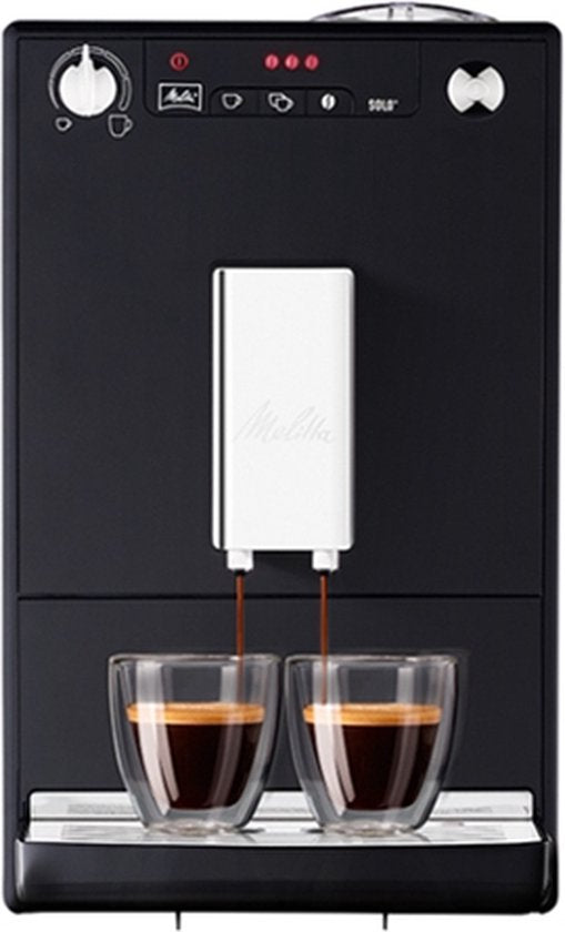 Melitta Caffeo Solo E950-101 Volautomatische Espressomachine - Zwart-Zilver - Krachtige Koffiebeleving