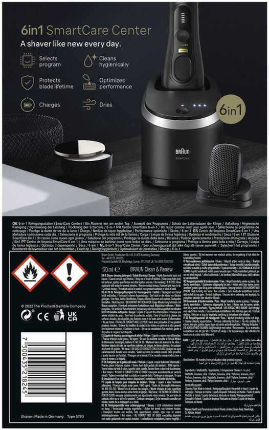 Braun Series 9 Pro+ Elektrisch Scheerapparaat 9590cc Zwart