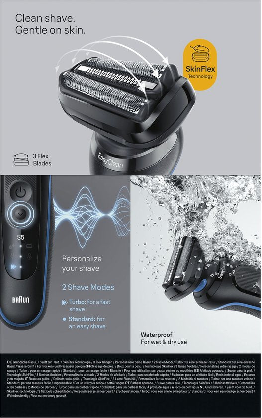 Braun Series 5 Elektrisch Scheerapparaat 52-B7000cc