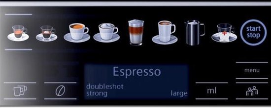 Siemens EQ6 Plus S300 TE653M11RW Volautomatische Espressomachine