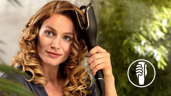 Philips Series 8000 StyleCare Prestige Automatic Curling Iron BHB876/00 Black