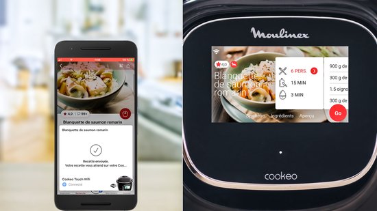 Moulinex Cookéo Touch CE902800 Multicooker 1600W 6L Zwart