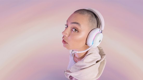 Logitech G735 Aurora Draadloze Gaming Headset Bluetooth Wit