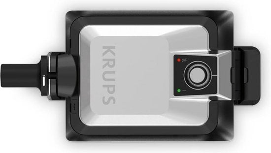 Krups FDD95D Duo Wafelijzer - Krachtig 1400W, Draaibaar, Vaatwasserbestendig
