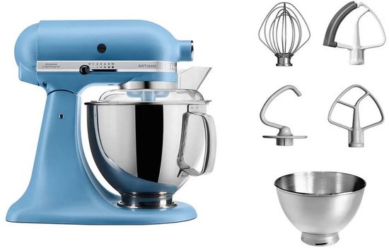 KitchenAid Artisan 5KSM175PS Keukenmachine 300W 4.8L