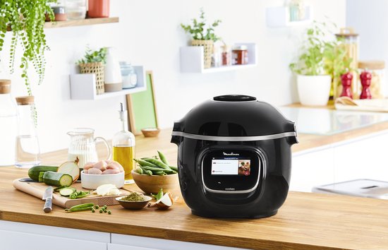 Moulinex Cookéo Touch CE902800 Multicooker 1600W 6L Zwart