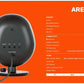 SteelSeries Arena 3 Gaming Speakers Zwart