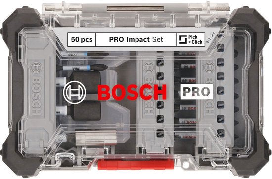 Bosch Professional PRO Impact Schroefbitset 50-Delig 2608521U89