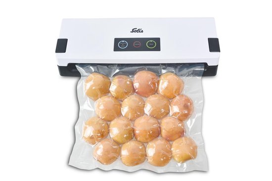 Solis Vac Quick 576 Volautomatische Vacumeermachine met Slangaansluiting Wit voor Voedsel