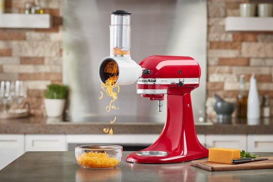 KitchenAid 5KSMVSA Voedselvermaler Groentesnijder En Rasp