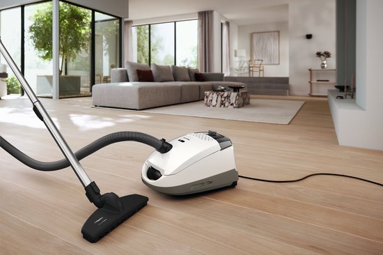 Miele Guard S1 Parquet Flex Stofzuiger met Zak 890W Wit