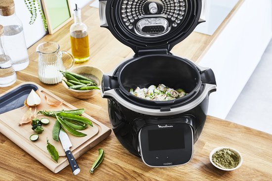 Moulinex Cookéo Touch CE902800 Multicooker 1600W 6L Zwart