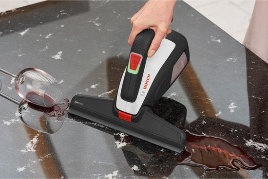 Bosch GlassVAC Ruitenreiniger - Compacte Handheld Raamzuiger voor Streepvrije Reiniging