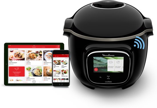 Moulinex Cookéo Touch CE902800 Multicooker 1600W 6L Zwart