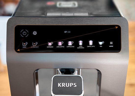 Krups Evidence+ EA894T Volautomatische Espressomachine 1450W 2.5L