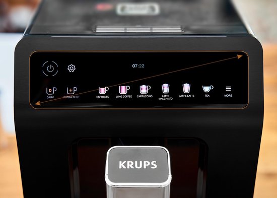 Krups Evidence Plus EA8948 Volautomatische Espressomachine 1450W 2.5L
