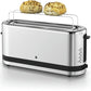 WMF KITCHENminis XXL Broodrooster RVS - Compacte Toaster met Ontdooifunctie