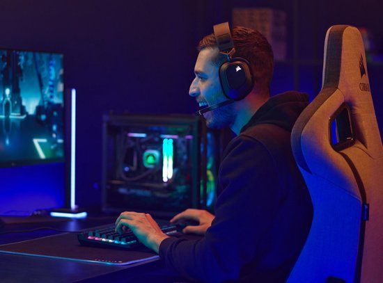 Corsair HS80 Draadloze RGB Gaming Headset