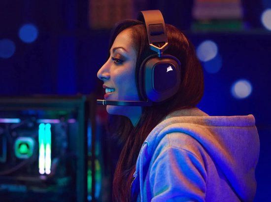 Corsair HS80 Draadloze RGB Gaming Headset