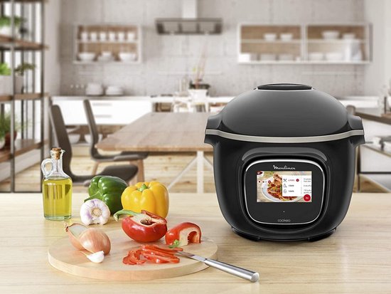 Moulinex Cookéo Touch CE902800 Multicooker 1600W 6L Zwart