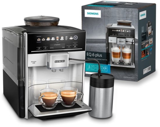Siemens EQ6 Plus S300 TE653M11RW Volautomatische Espressomachine