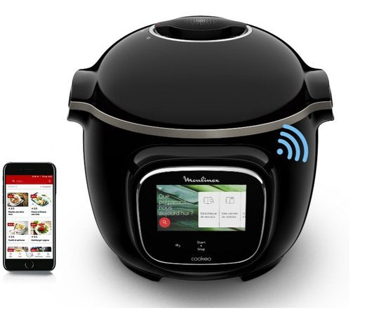 Moulinex Cookéo Touch CE902800 Multicooker 1600W 6L Zwart