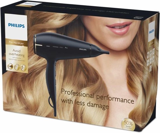 Philips Pro Dryer HPS920/00 Föhn 2300W Zwart