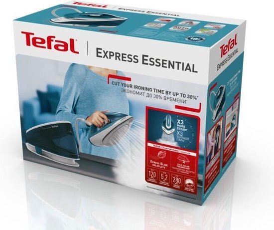 Tefal Express Essential SV6115 Stoomgenerator 5.2 Bar 2200W