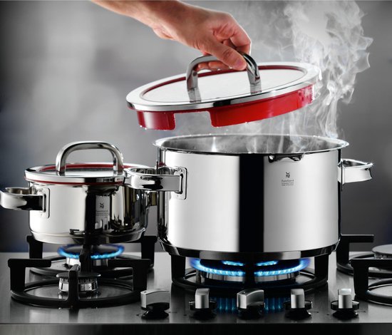 WMF Function 4-Delige Pannenset | Inductiegeschikt | TransTherm-bodem | Vaatwasserbestendig