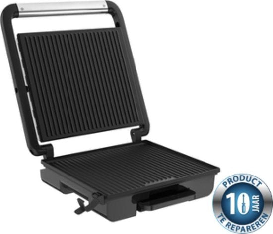 Tefal GC242D Inicio Grill Adjust Contactgrill RVS 2000 W