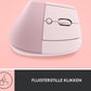 Logitech Lift Verticale Ergonomische Muis Rechtshandig Roze