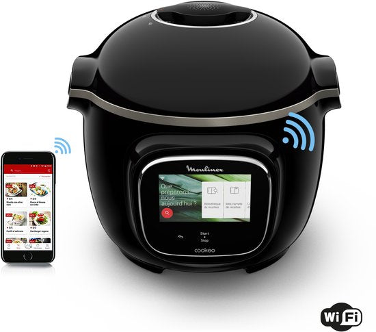 Moulinex Cookéo Touch CE902800 Multicooker 1600W 6L Zwart