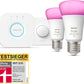 Philips Hue White and Color Ambiance Starterkit 2x E27 9W 1100lm