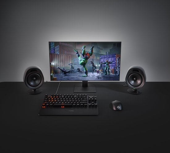 SteelSeries Arena 3 Gaming Speakers Zwart